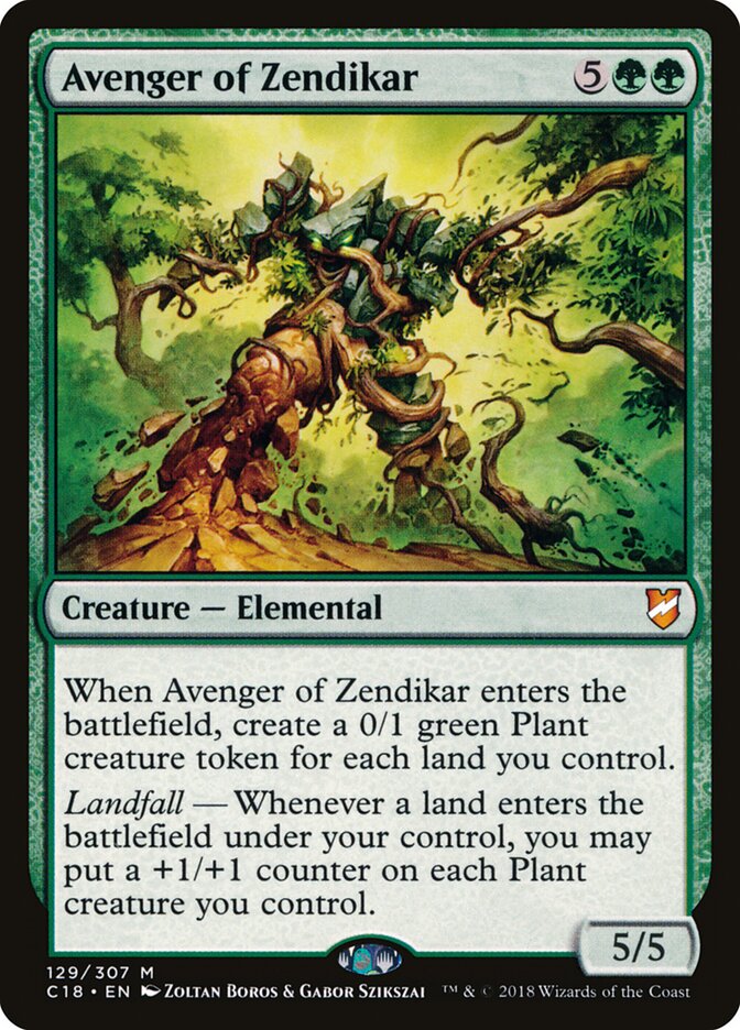Avenger of Zendikar (129) - Commander 2018 (C18)