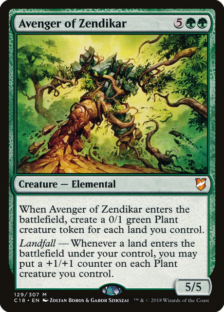 Avenger of Zendikar (129) - Commander 2018 (C18)