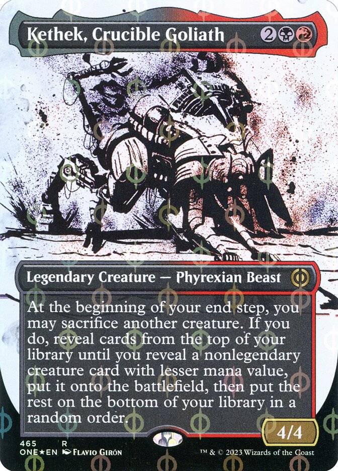 Kethek, Crucible Goliath (465) - Phyrexia: All Will Be One (ONE)
