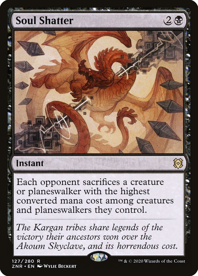 Soul Shatter (127) - Zendikar Rising (ZNR)