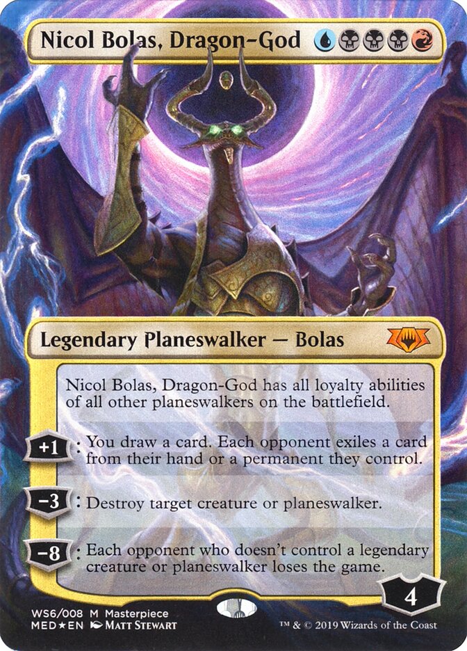 Nicol Bolas, Dragon-God (WS6) - Mythic Edition (MED)