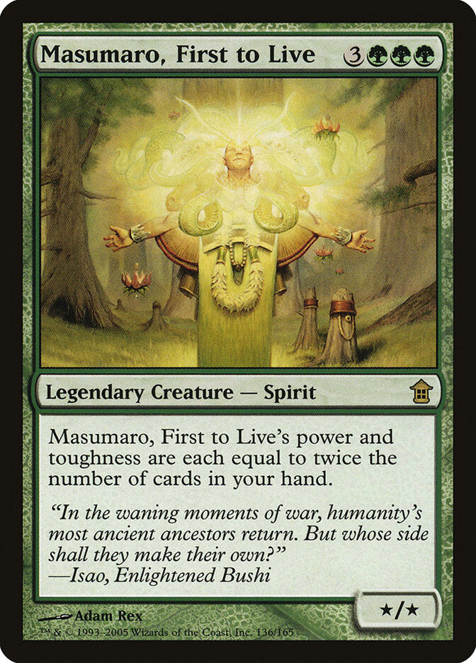 Masumaro, First to Live (136) - Saviors of Kamigawa (SOK)