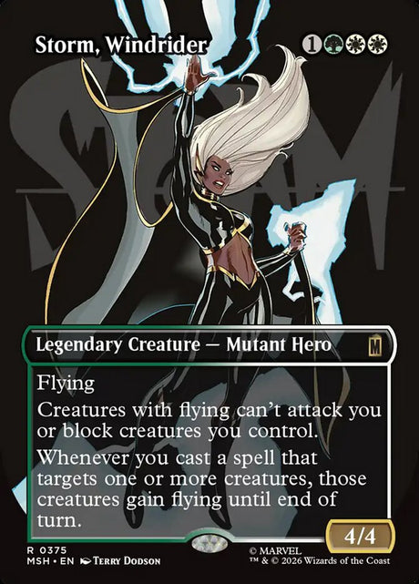 Storm, Windrider (375) - Marvel Super Heroes (MSH)