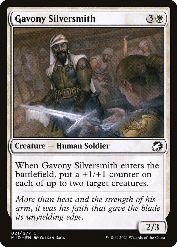 Gavony Silversmith (21) - Innistrad: Midnight Hunt (MID)