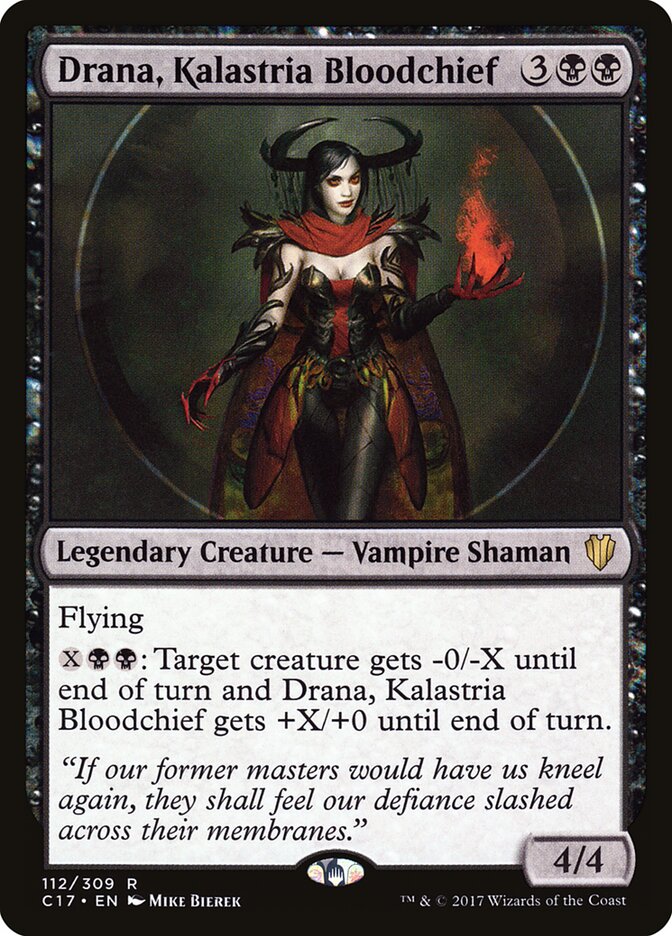 Drana, Kalastria Bloodchief (112) - Commander 2017 (C17)