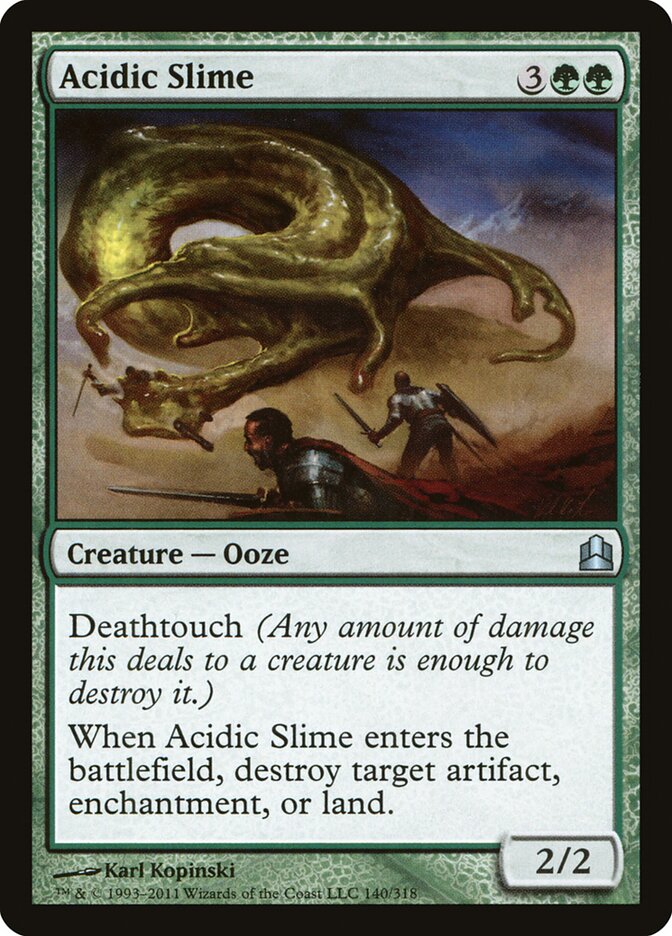 Acidic Slime (140) - Commander 2011 (CMD)