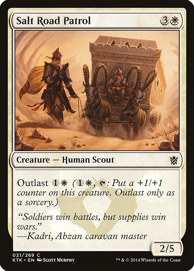 Salt Road Patrol (21) - Khans of Tarkir (KTK)