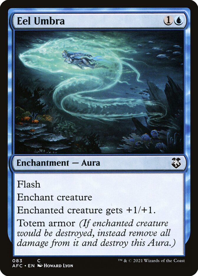 Eel Umbra (83) - Forgotten Realms Commander (AFC)