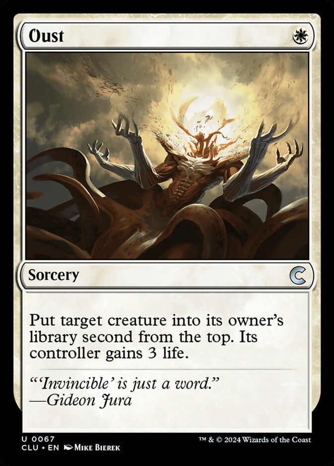 Oust (67) - Ravnica: Clue Edition (CLU)