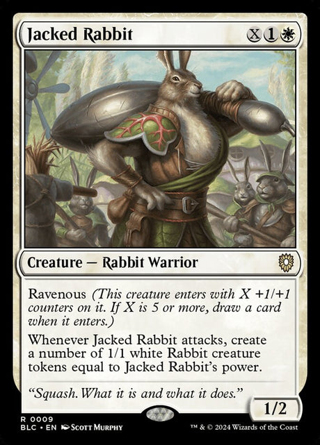 Jacked Rabbit (9) - Bloomburrow Commander (BLC)