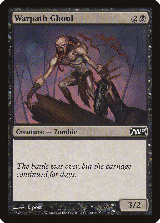 Warpath Ghoul (120) - Magic 2010 (M10)