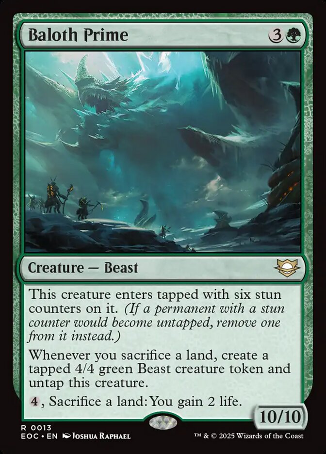 Baloth Prime (13) - Edge of Eternities Commander (EOC)