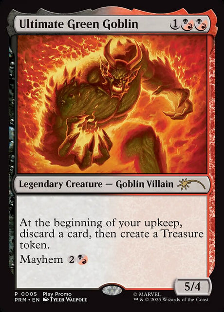 Ultimate Green Goblin (12) - Wizards Play Network 2025 (PW25)