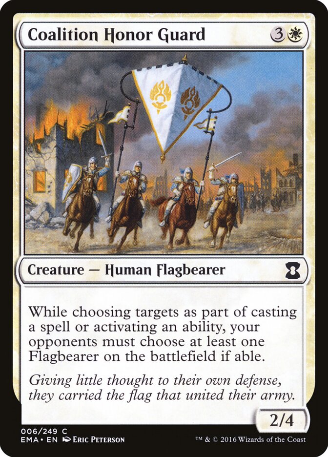 Coalition Honor Guard (6) - Eternal Masters (EMA)