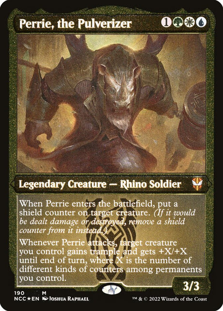 Perrie, the Pulverizer (190) - New Capenna Commander (NCC)