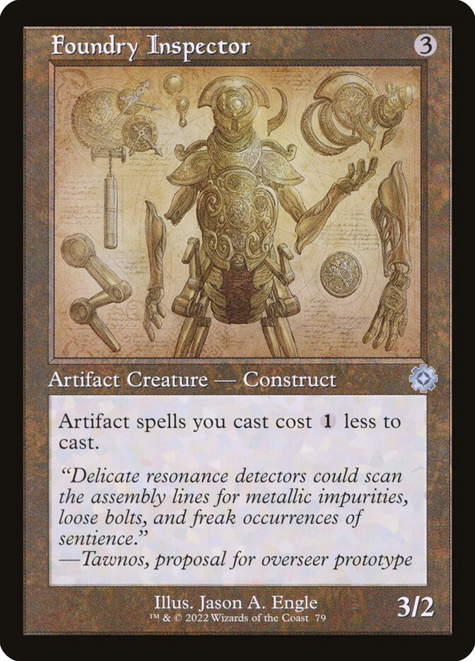 Foundry Inspector (79) - The Brothers' War Retro Artifacts (BRR)