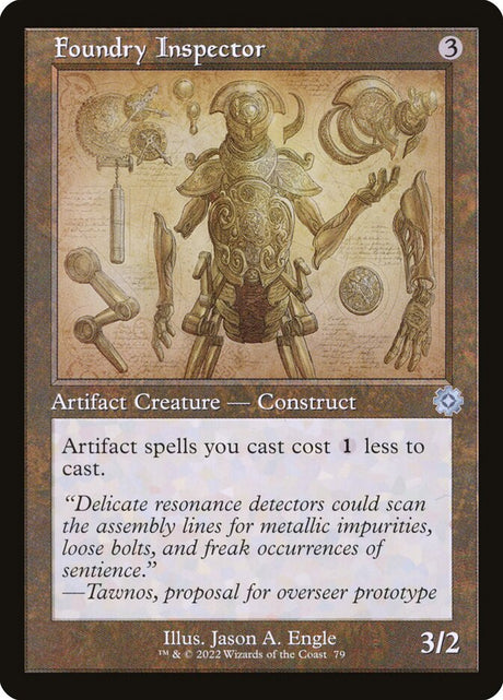 Foundry Inspector (79) - The Brothers' War Retro Artifacts (BRR)
