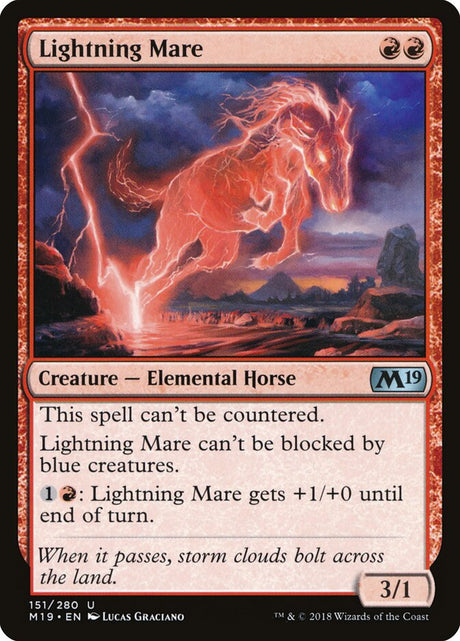Lightning Mare (151) - Core Set 2019 (M19)