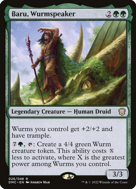 Baru, Wurmspeaker (26) - Dominaria United Commander (DMC)