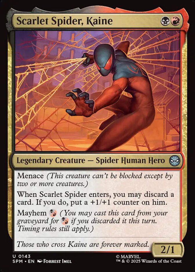 Scarlet Spider, Kaine (143) - [Foil] Marvel's Spider-Man (SPM)
