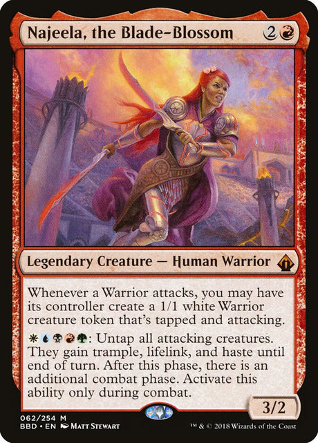 Najeela, the Blade-Blossom (62) - Battlebond (BBD)