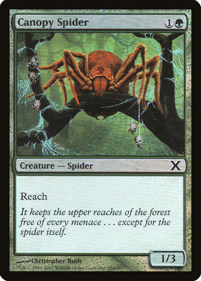 Canopy Spider (254) - Tenth Edition (10E)