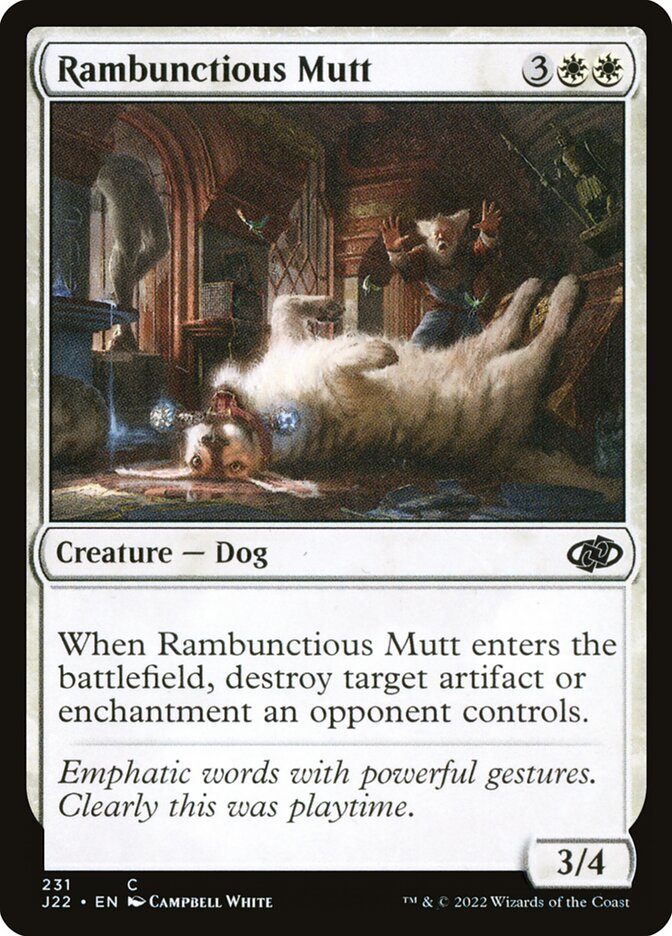 Rambunctious Mutt (231) - Jumpstart 2022 (J22)