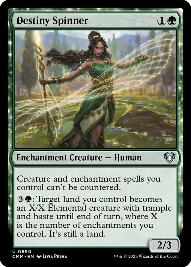 Destiny Spinner (890) - Commander Masters (CMM)