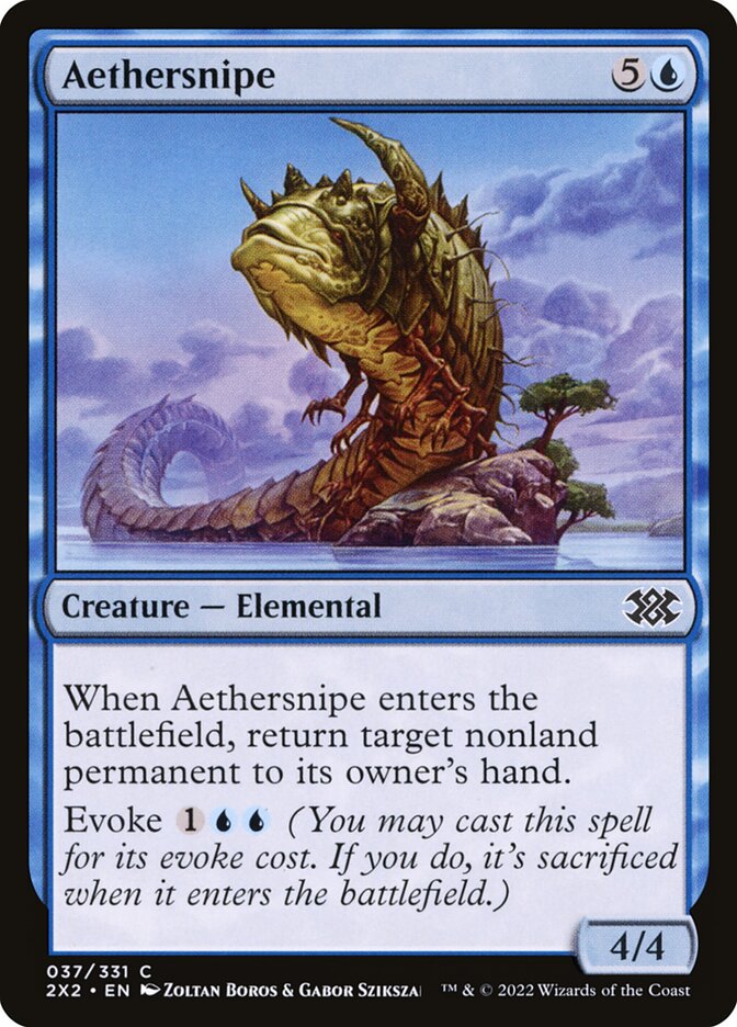 Aethersnipe (37) - Double Masters 2022 (2X2)