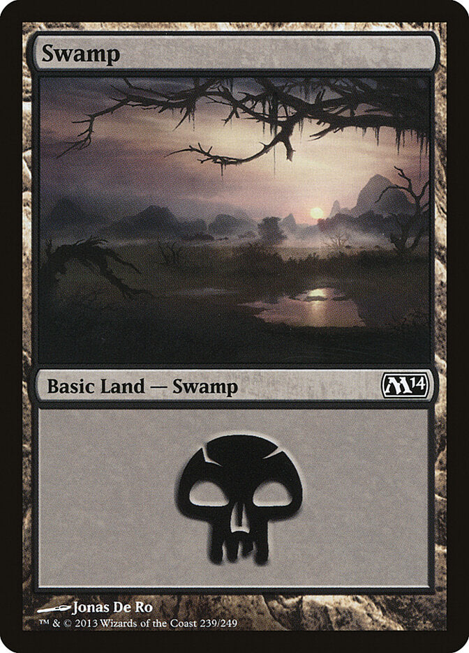Swamp (239) - Magic 2014 (M14)