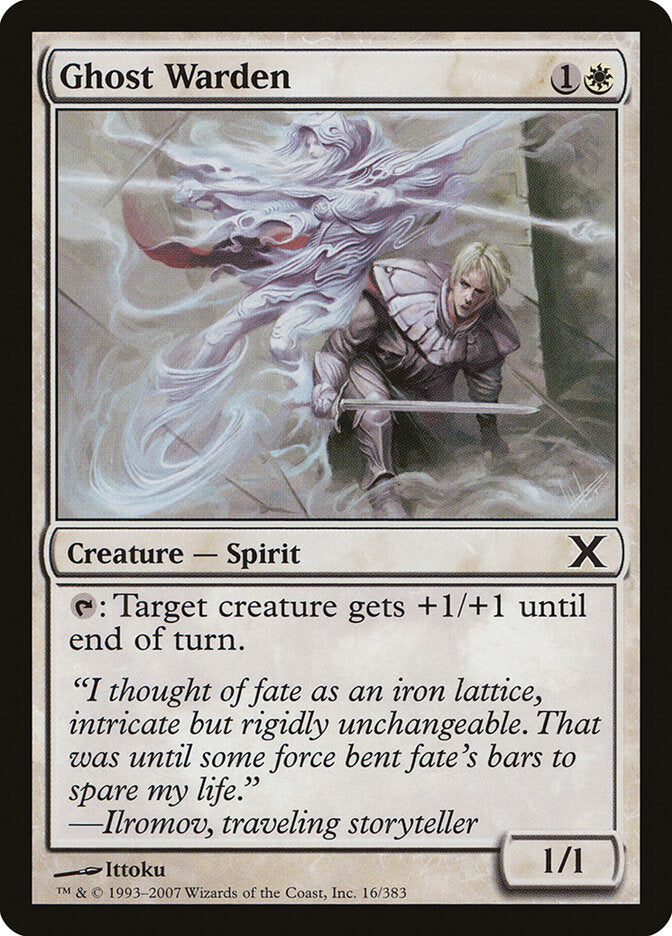Ghost Warden (16) - Tenth Edition (10E)