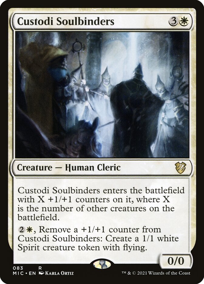 Custodi Soulbinders (83) - Midnight Hunt Commander (MIC)
