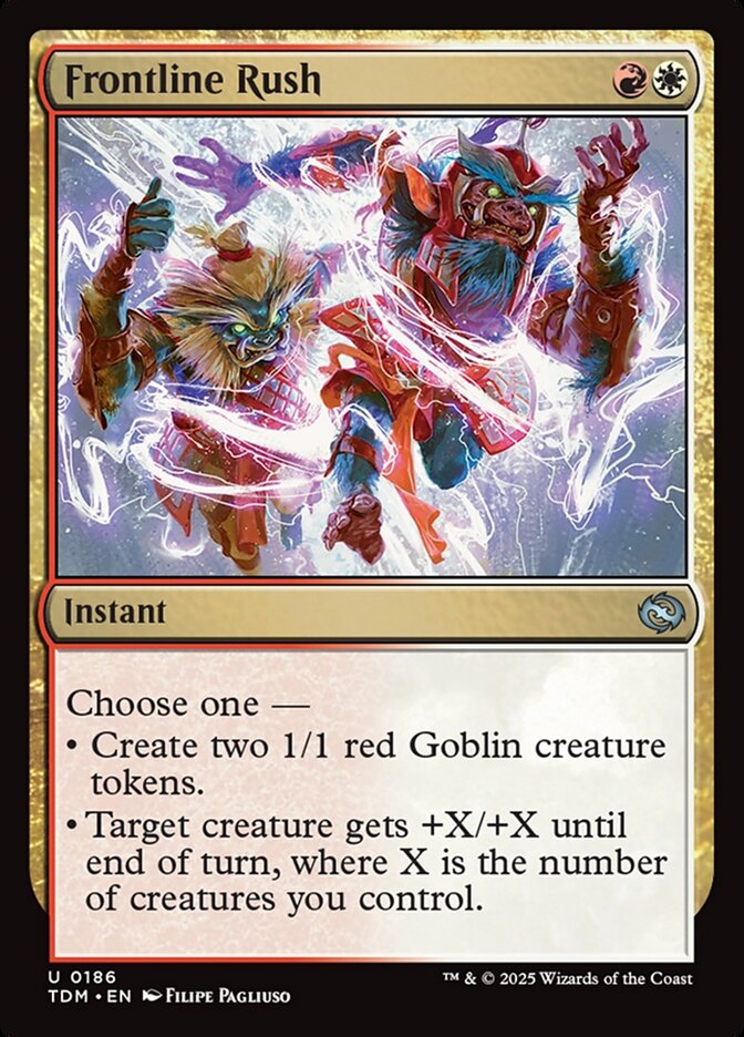 Frontline Rush (186) - Tarkir: Dragonstorm (TDM)