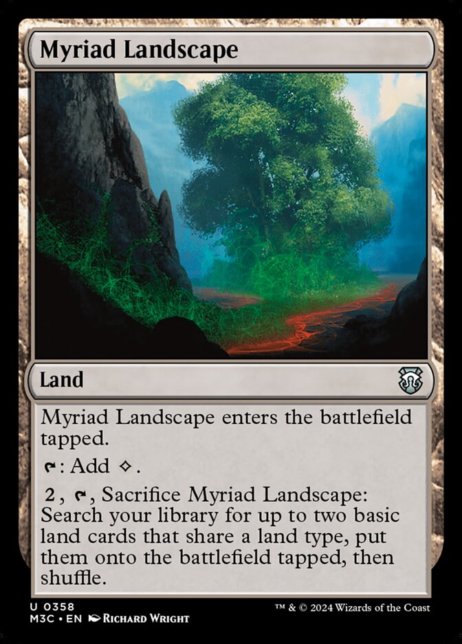 Myriad Landscape (358) - Modern Horizons 3 Commander (M3C)