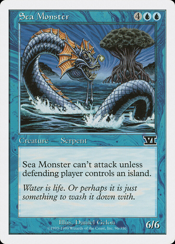 Sea Monster (96) - Classic Sixth Edition (6ED)