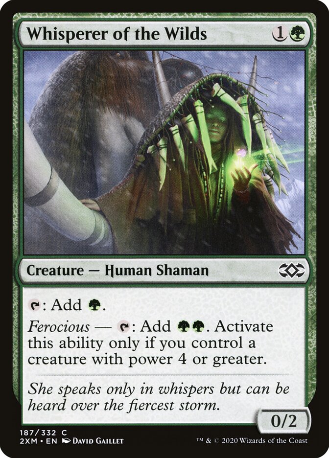 Whisperer of the Wilds (187) - Double Masters (2XM)