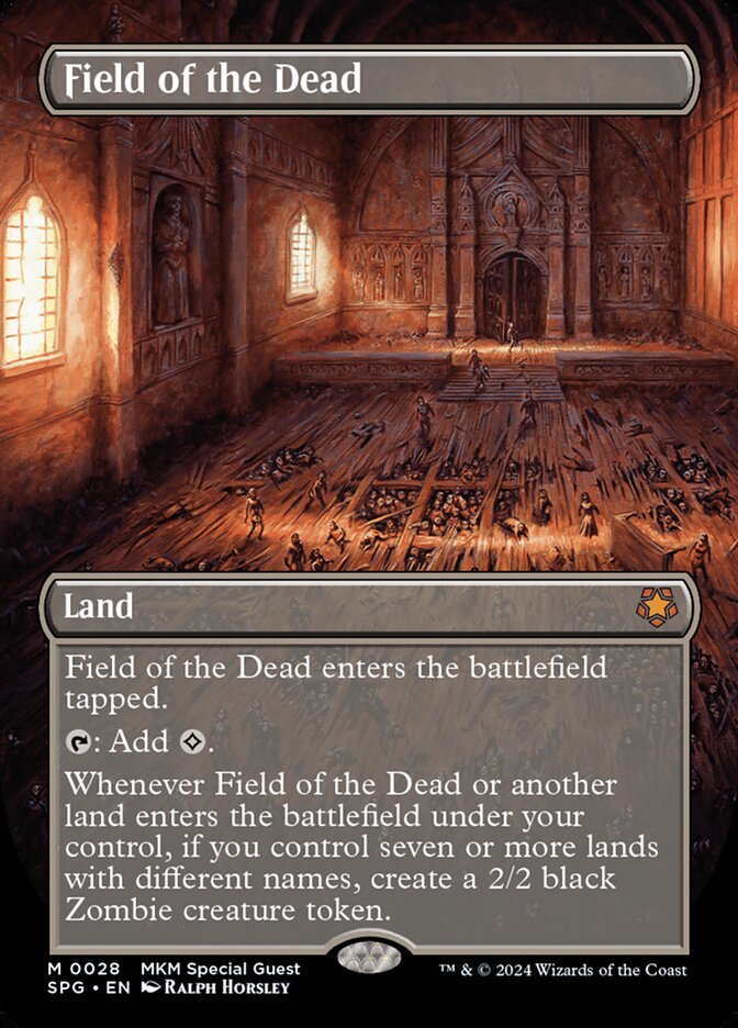 Field of the Dead - [Foil, Borderless] Special Guests (SPG)