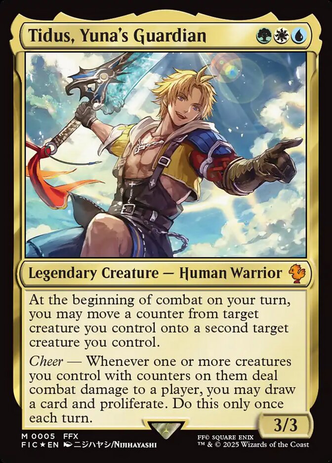 Tidus, Yuna's Guardian (5) - Final Fantasy Commander (FIC)