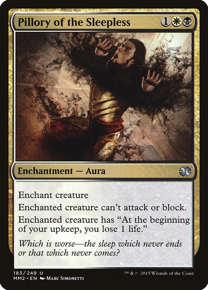 Pillory of the Sleepless (183) - Modern Masters 2015 (MM2)
