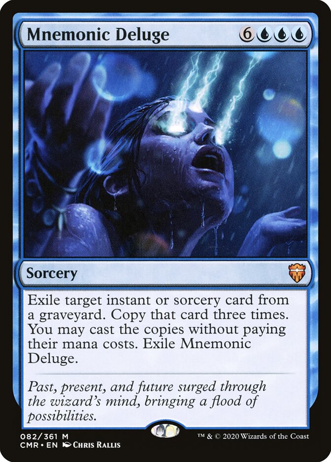 Mnemonic Deluge (82) - Commander Legends (CMR)
