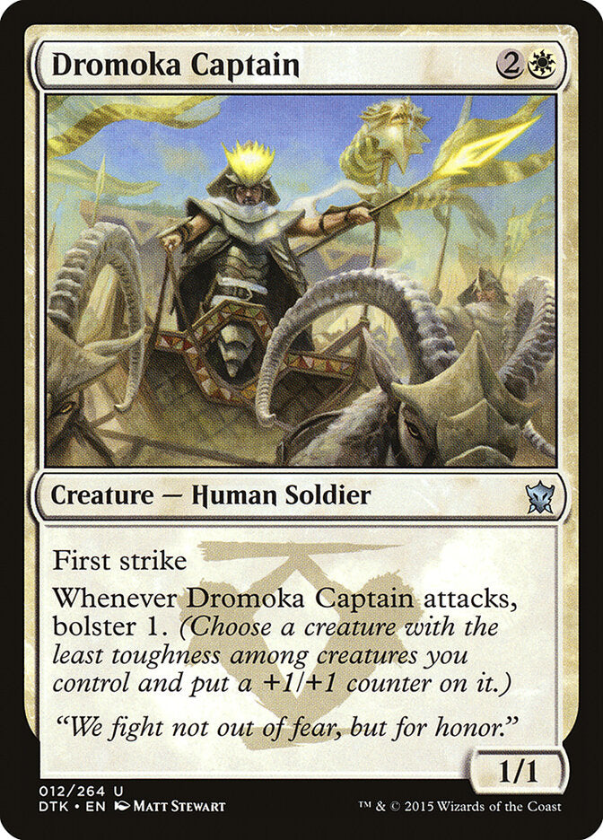 Dromoka Captain (12) - Dragons of Tarkir (DTK)
