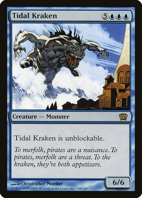 Tidal Kraken (108) - Eighth Edition (8ED)