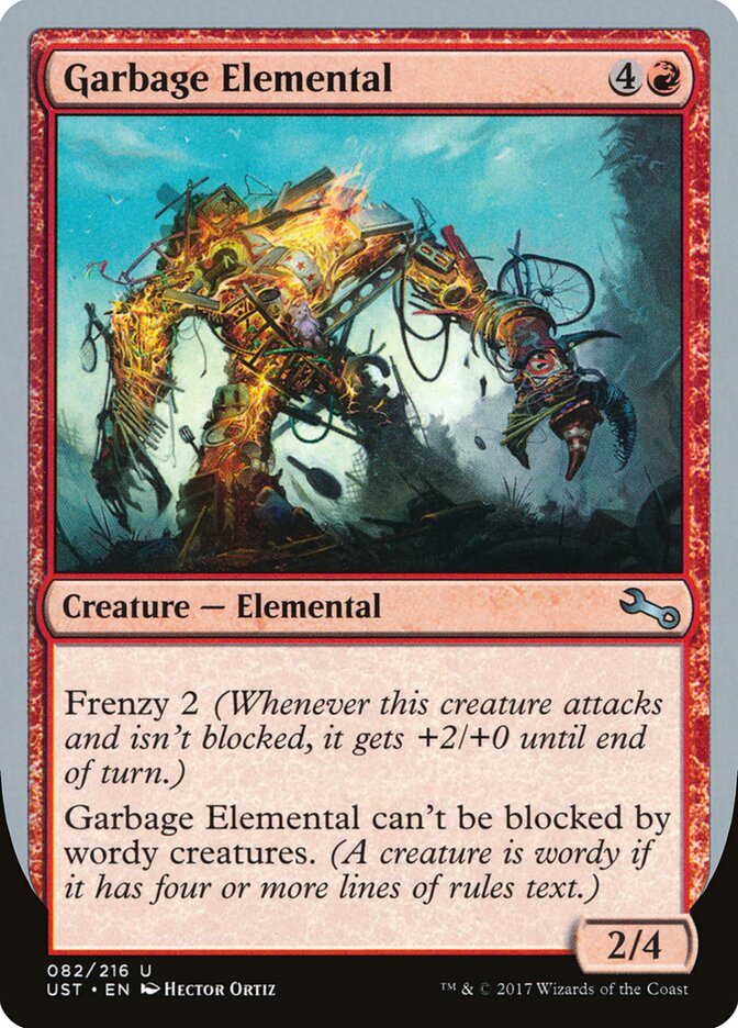 Garbage Elemental (82a) - Unstable (UST)