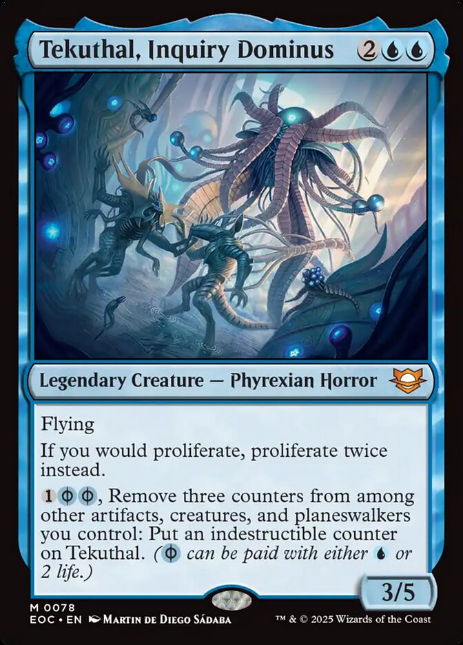 Tekuthal, Inquiry Dominus (78) - Edge of Eternities Commander (EOC)