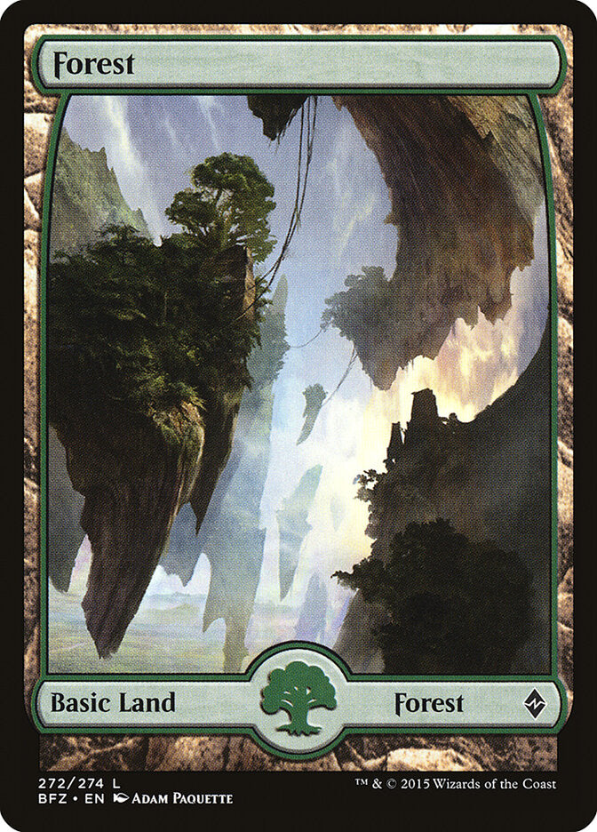Forest (272) - Battle for Zendikar (BFZ)