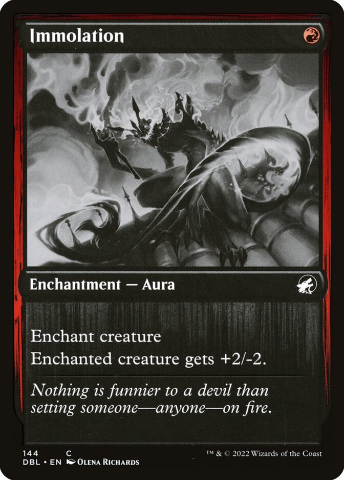 Immolation - [Foil] Innistrad: Double Feature (DBL)