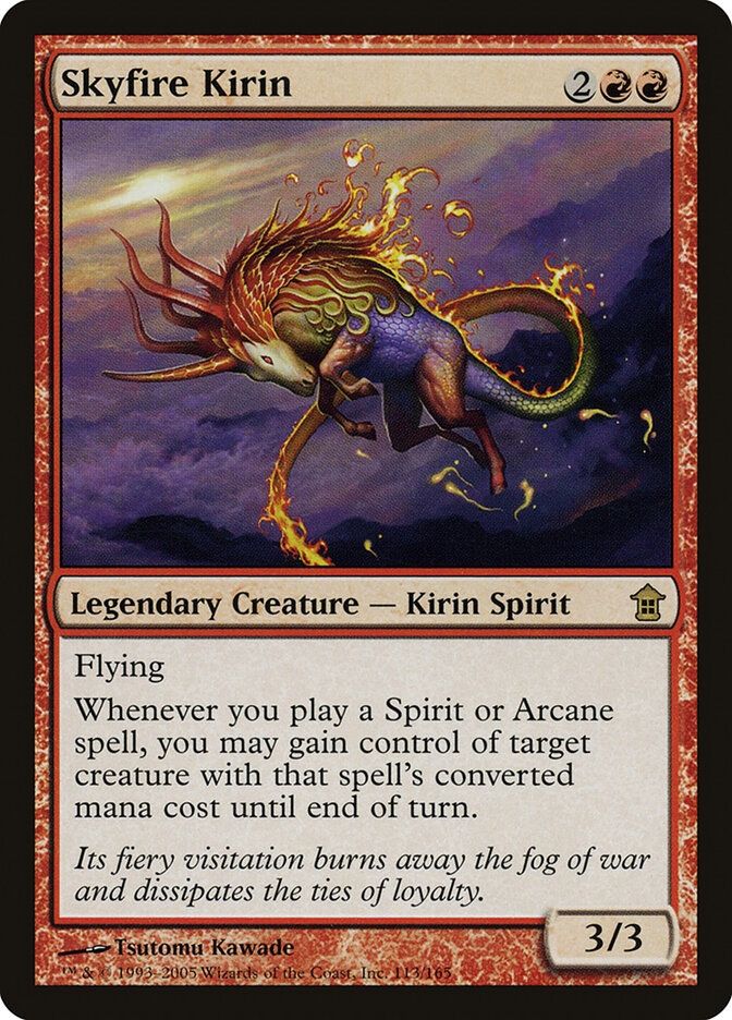 Skyfire Kirin (113) - Saviors of Kamigawa (SOK)