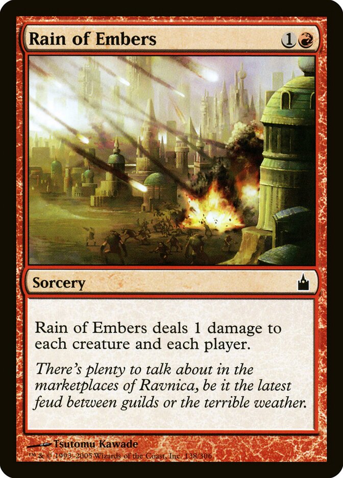 Rain of Embers (138) - Ravnica: City of Guilds (RAV)