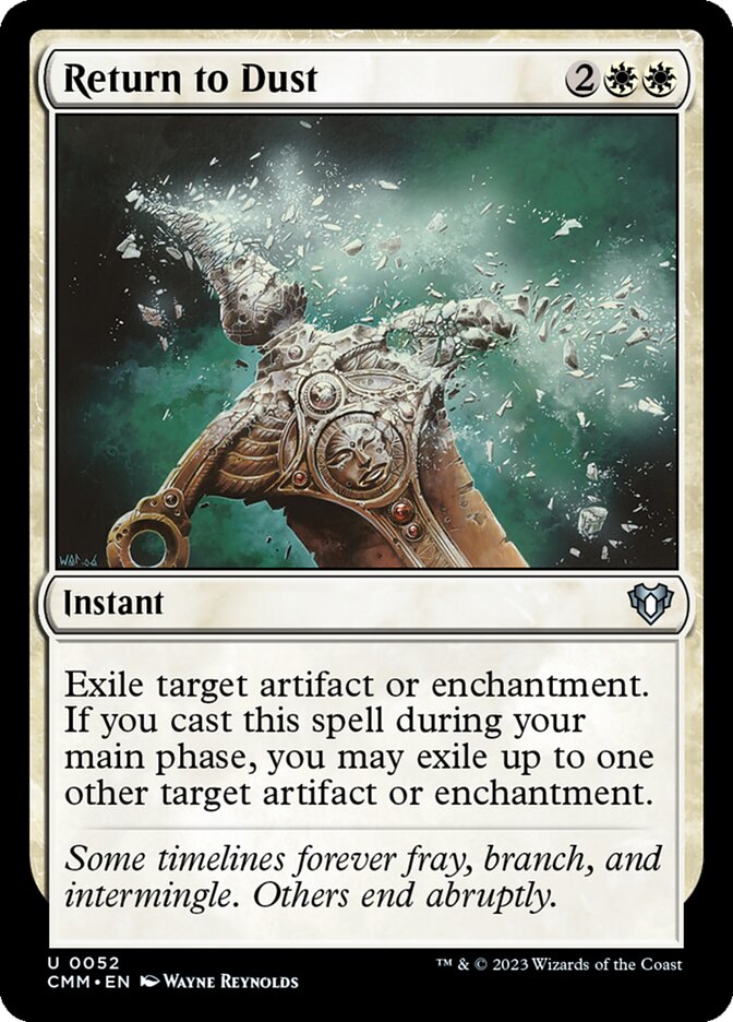 Return to Dust (52) - Commander Masters (CMM)