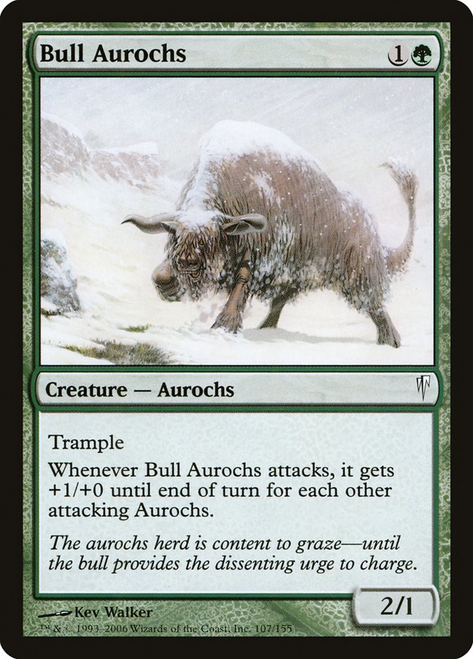Bull Aurochs (107) - Coldsnap (CSP)